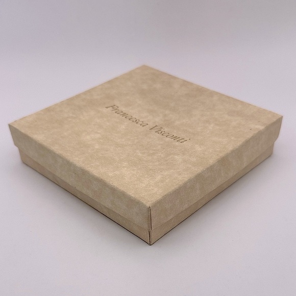 Francesca Visconti 48” Gold Double Love Knot Link Chain Long Necklace w Gift Box - Picture 8 of 8